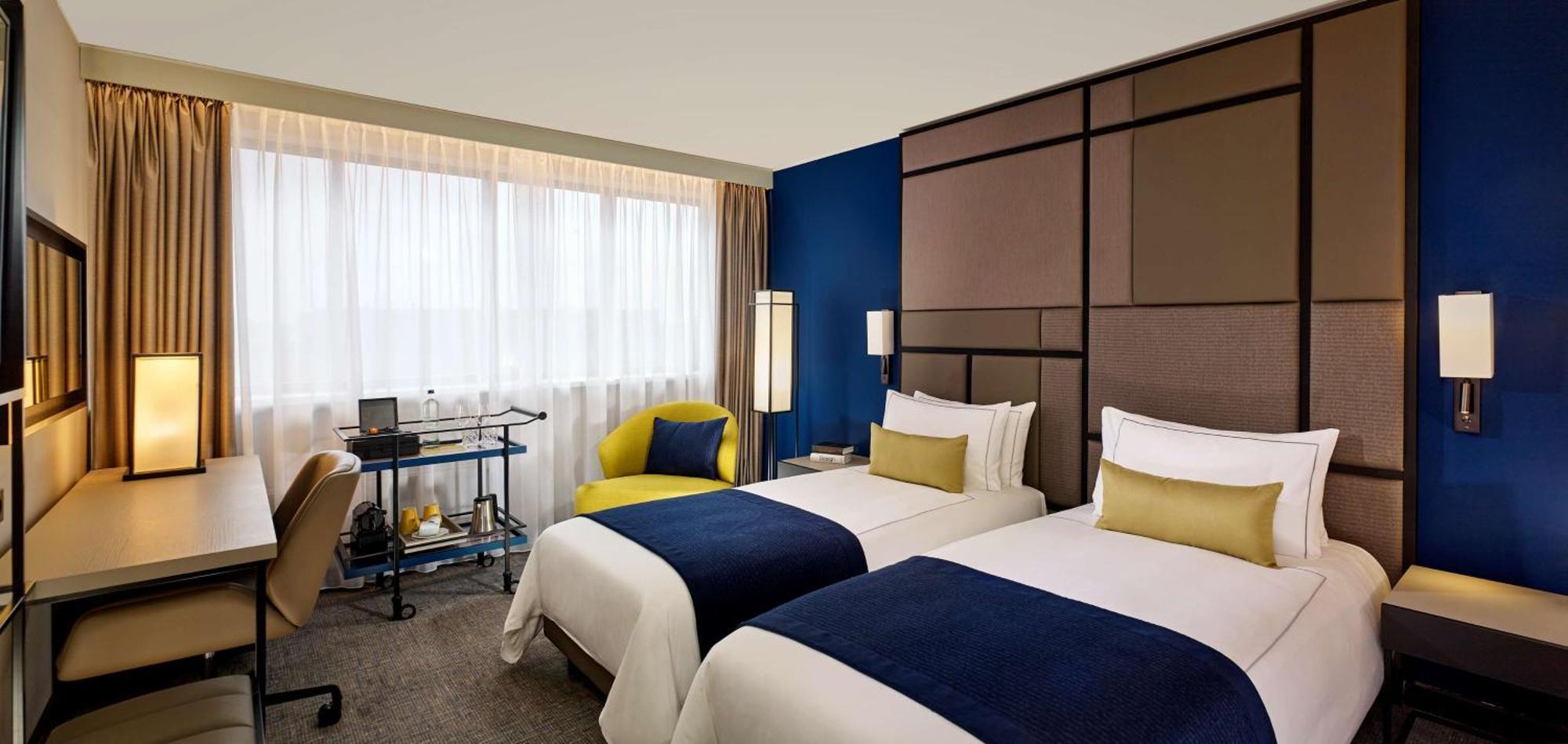 Chambre Lits Jumeaux Exécutive avec Vue sur Ville